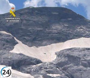 Hallan el cadáver del montañero estadounidense que había desaparecido en el Monte Perdido en julio.
