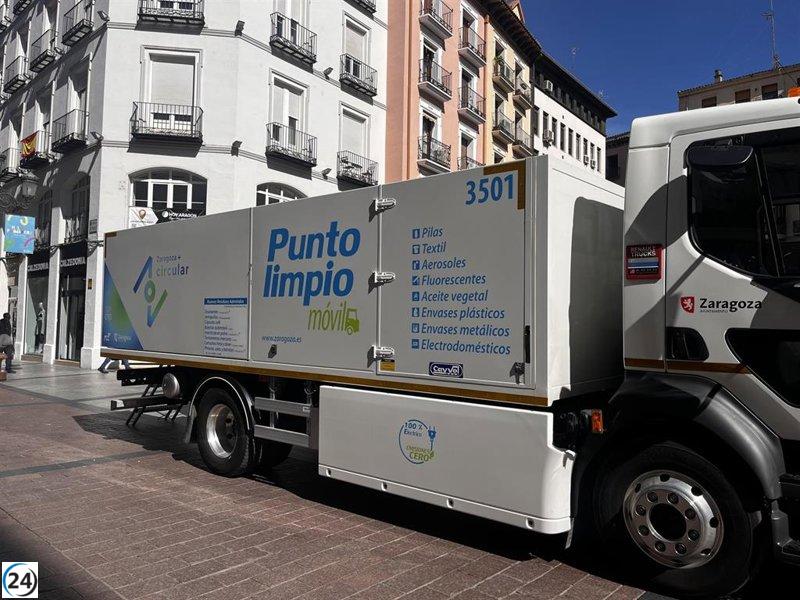 Zaragoza anuncia la creación de un centro de reciclaje permanente en el Polígono Empresarium para 2026.