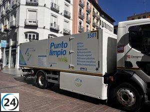 Zaragoza anuncia la creación de un centro de reciclaje permanente en el Polígono Empresarium para 2026.