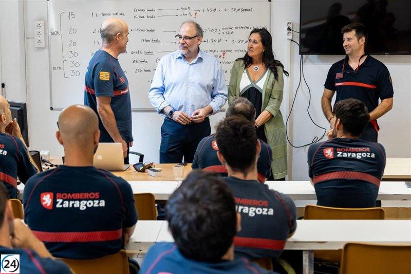 Zaragoza refuerza su cuerpo de Bomberos con 71 nuevos miembros este septiembre.