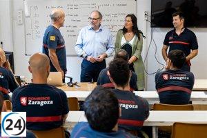 Zaragoza refuerza su cuerpo de Bomberos con 71 nuevos miembros este septiembre.