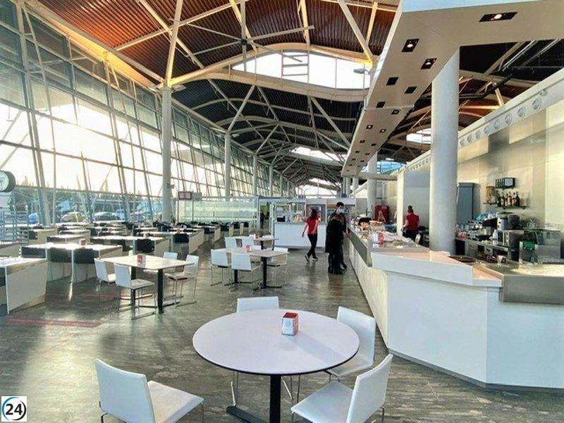 El Aeropuerto de Zaragoza alcanza más de 400.000 pasajeros en la primera mitad del año.