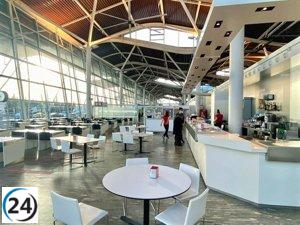 El Aeropuerto de Zaragoza alcanza más de 400.000 pasajeros en la primera mitad del año.