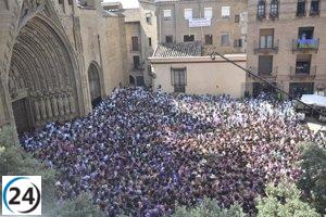 Huesca cierra la semana festiva con el emotivo 'Adiós, San Lorenzo, adiós' este viernes.