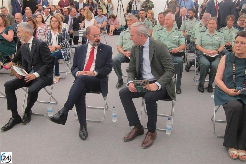 Azcón declara tres días de luto en Aragón por la muerte de Javier Lambán.