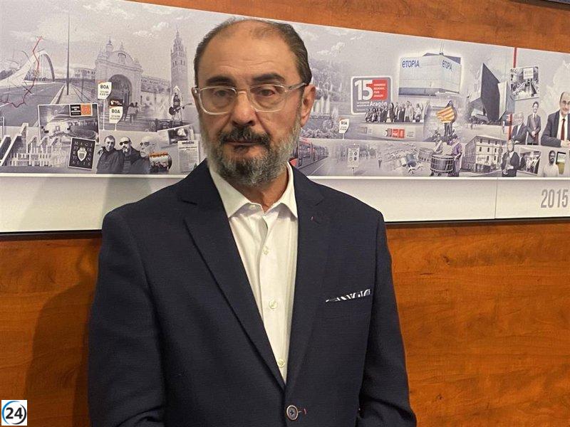 Feijóo rinde homenaje a Lambán: 