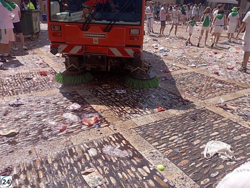 PSOE Huesca exige revisar el plan de limpieza para las celebraciones de San Lorenzo.
