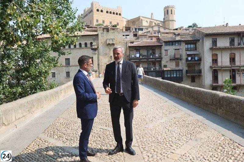 Azcón promete rigor en la evaluación de proyectos de almacenamiento de CO2 en Aragón.