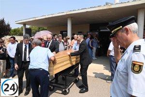 Ejea rinde homenaje a Javier Lambán, exgobernador de Aragón, en su despedida.