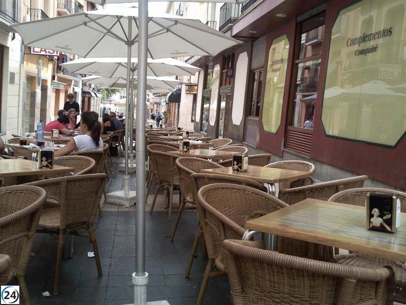 Huesca: La hostelería sigue fuerte en agosto con muchos bares en funcionamiento tras San Lorenzo.