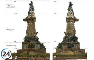 El Ayuntamiento rehabilitará este otoño el Monumento a Los Sitios de Zaragoza.