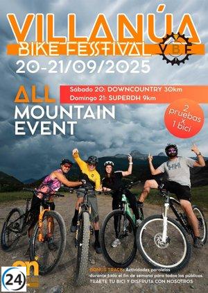 Villanúa Bike Festival: España acoge un innovador evento ciclístico a finales de septiembre.