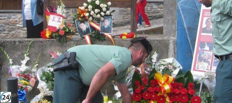Sallent de Gállego honrará a los guardias civiles asesinados por ETA en 2000 con una nueva calle en su memoria.