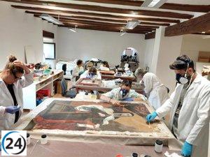 Fundación Santa María de Albarracín rescata pinturas del XVIII.