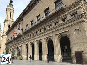 Zaragoza recibe 2,7 millones de impuestos estatales adeudados por el Gobierno.