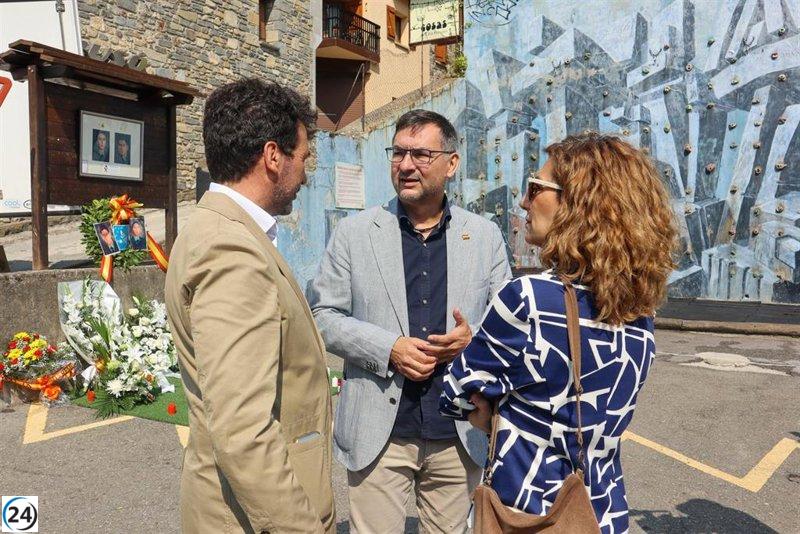 Vox critica la ausencia de la ministra Robles en el homenaje a las víctimas de ETA en Sallent, calificándola de 