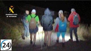 Operativos de la Guardia Civil logran siete rescates en el Pirineo aragonés en solo tres días.