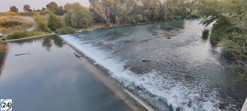 La CHE alerta sobre el riesgo de inundaciones en barrancos y ríos menores del Ebro por tormentas inminentes.