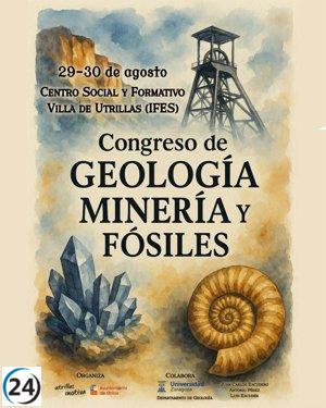 Utrillas destaca su valioso patrimonio paleo­ntológico en el Congreso de Geología y Minería.