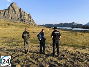 Multas en los Ibones de Anayet por acampada ilegal: 25 sanciones en un solo fin de semana.