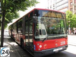 Paros parciales en el transporte urbano de Zaragoza a partir del 8 de septiembre, anuncia el comité de Avanza.