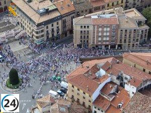 La Guardia Civil refuerza la seguridad en las fiestas de Tarazona.