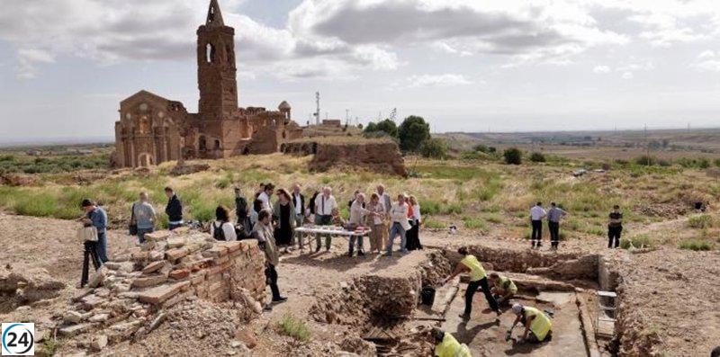 Descubren en Belchite los restos de una antigua sinagoga medieval.