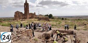 Descubren en Belchite los restos de una antigua sinagoga medieval.
