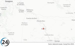 Mejoran la carretera N-232 en Quinto con trabajos de rehabilitación