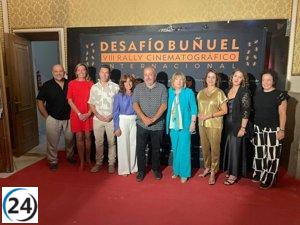 Hernández cierra el VIII Rally Desafío Buñuel respaldando al cine aragonés.