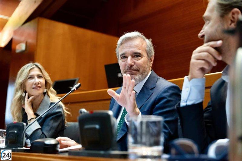 Azcón confía en que los nuevos Presupuestos tendrán el respaldo de la misma mayoría que en 2023 gracias a las mejoras en los proyectos.