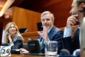 Azcón confía en que los nuevos Presupuestos tendrán el respaldo de la misma mayoría que en 2023 gracias a las mejoras en los proyectos.