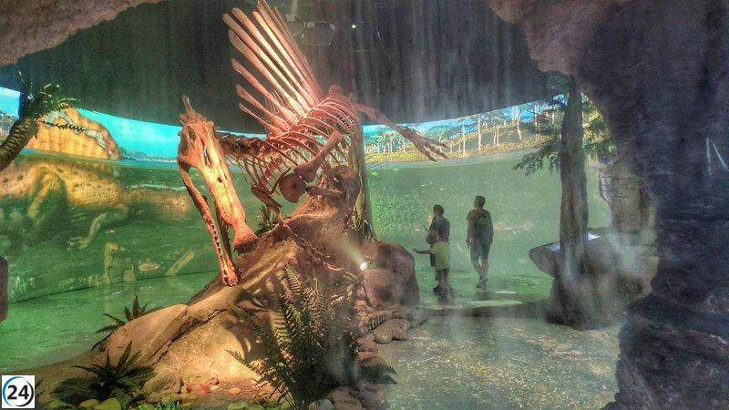 Dinópolis atrae a más de 50.000 visitantes en su temporada estival.