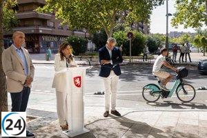 Inaugurado el carril bici que conecta la plaza de Europa con Delicias por La Almozara.