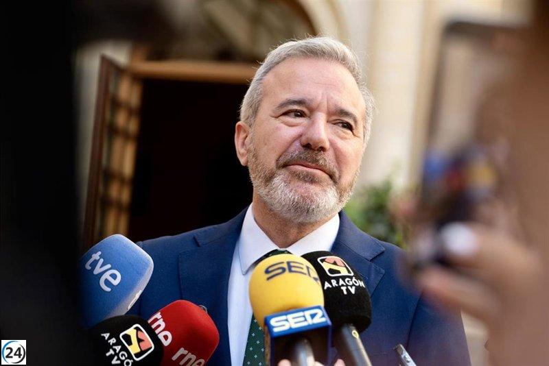 Azcón denuncia que el PSOE oculta un reparto de la deuda catalana a costa de todos los españoles.