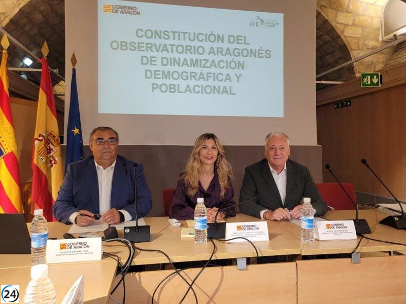 El Observatorio Aragonés contra la Despoblación contará con dos presidentes y 38 integrantes.