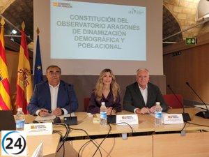 El Observatorio Aragonés contra la Despoblación contará con dos presidentes y 38 integrantes.