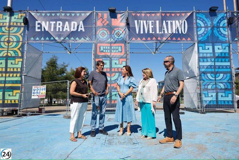 Zaragoza apoya la celebración de la cuarta edición del festival Vive Latino.