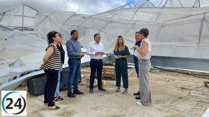 El PSOE solicita apoyo gubernamental para zonas de Aragón afectadas por fuertes lluvias.