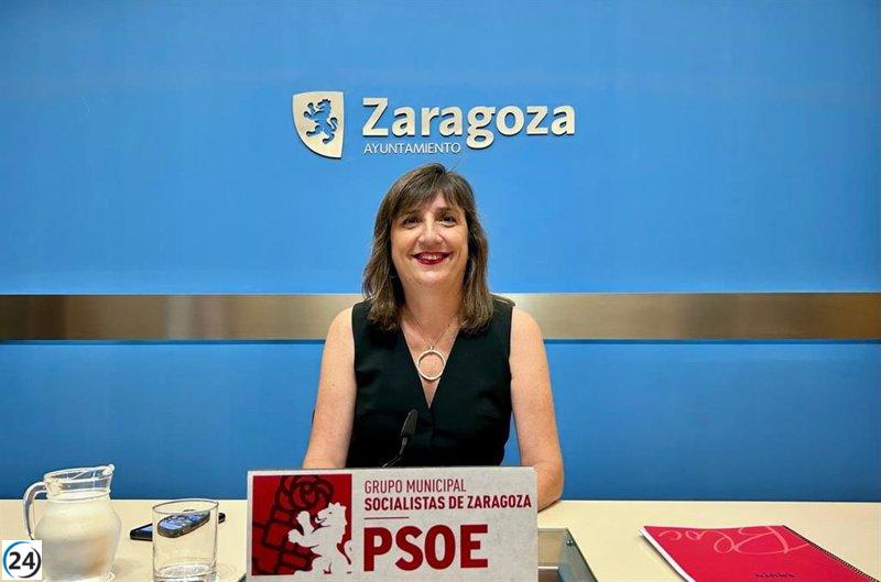 Ranera (PSOE) denuncia la falta de transparencia de Chueca sobre La Romareda.
