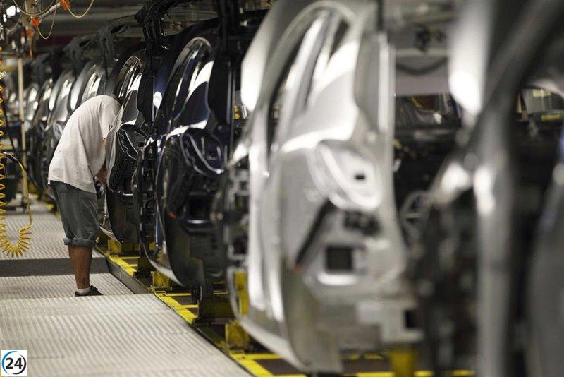 Producción industrial en Aragón crece un 4,5% en julio, superando la media nacional por 2,2 puntos.