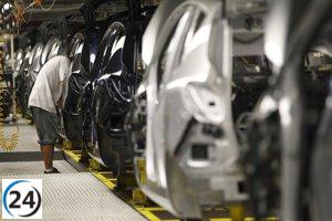 Producción industrial en Aragón crece un 4,5% en julio, superando la media nacional por 2,2 puntos.
