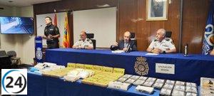 Desarticulación del narcotráfico: el mayor decomiso de cocaína en Aragón, 95 kilos tasados en casi 3 millones de euros.
