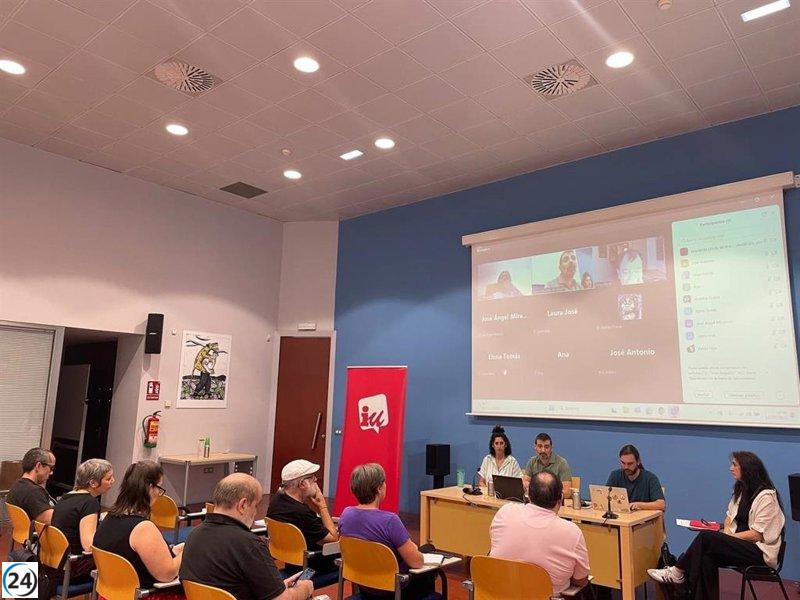 Álvaro Sanz (IU) denuncia la falta de acción del Gobierno de Azcón ante los desafíos de Aragón.