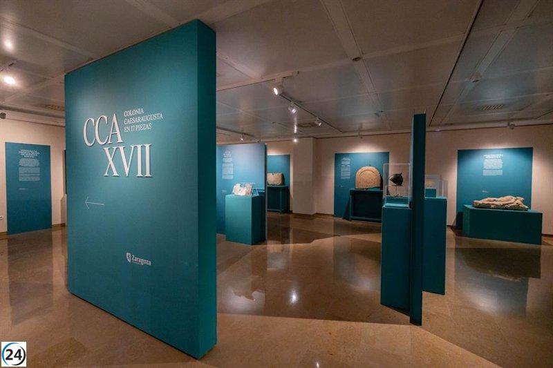 'Más de 36,000 personas visitan la exposición 'CCA·XVII' en el Museo del Teatro de Caesaraugusta'