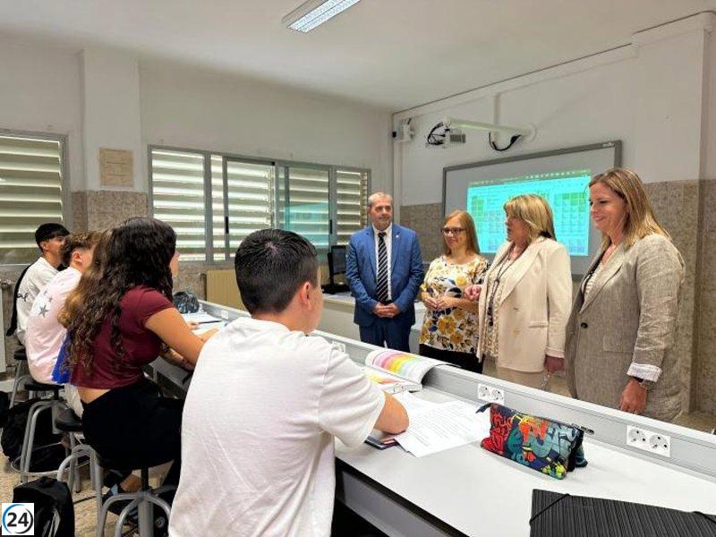Aragón da inicio al Bachillerato de Investigación con 14 estudiantes en el IES Picarral.