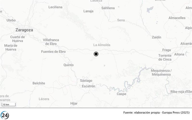 Descubren el cuerpo de un hombre en una caravana en Pina de Ebro.
