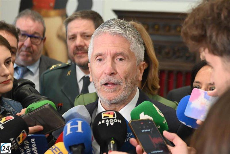 Marlaska asegura que no ha existido ninguna falla de seguridad con las pulseras para víctimas de violencia.