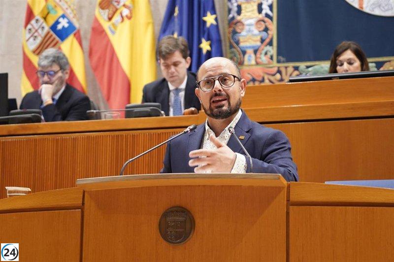 Izquierdo (PAR) exige la formación de una Hacienda foral en Aragón y propone la creación de una Policía Autonómica.