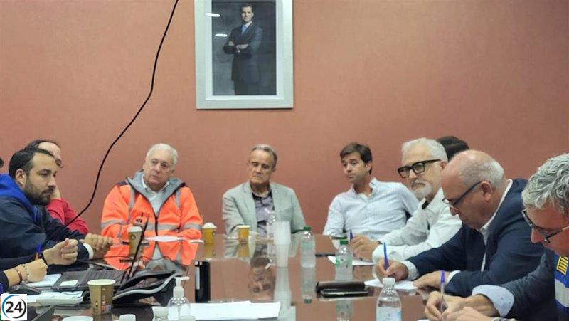 Sánchez Quero critica la descoordinación en la gestión de los daños de la tormenta.